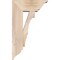 Ekena Millwork Balboa Traditional Smooth Bracket w/ Offset Brace, Douglas Fir, 7 1/2"W x 18"D x 30"H BKT0806X18X30BOA01SDF - alternate 4